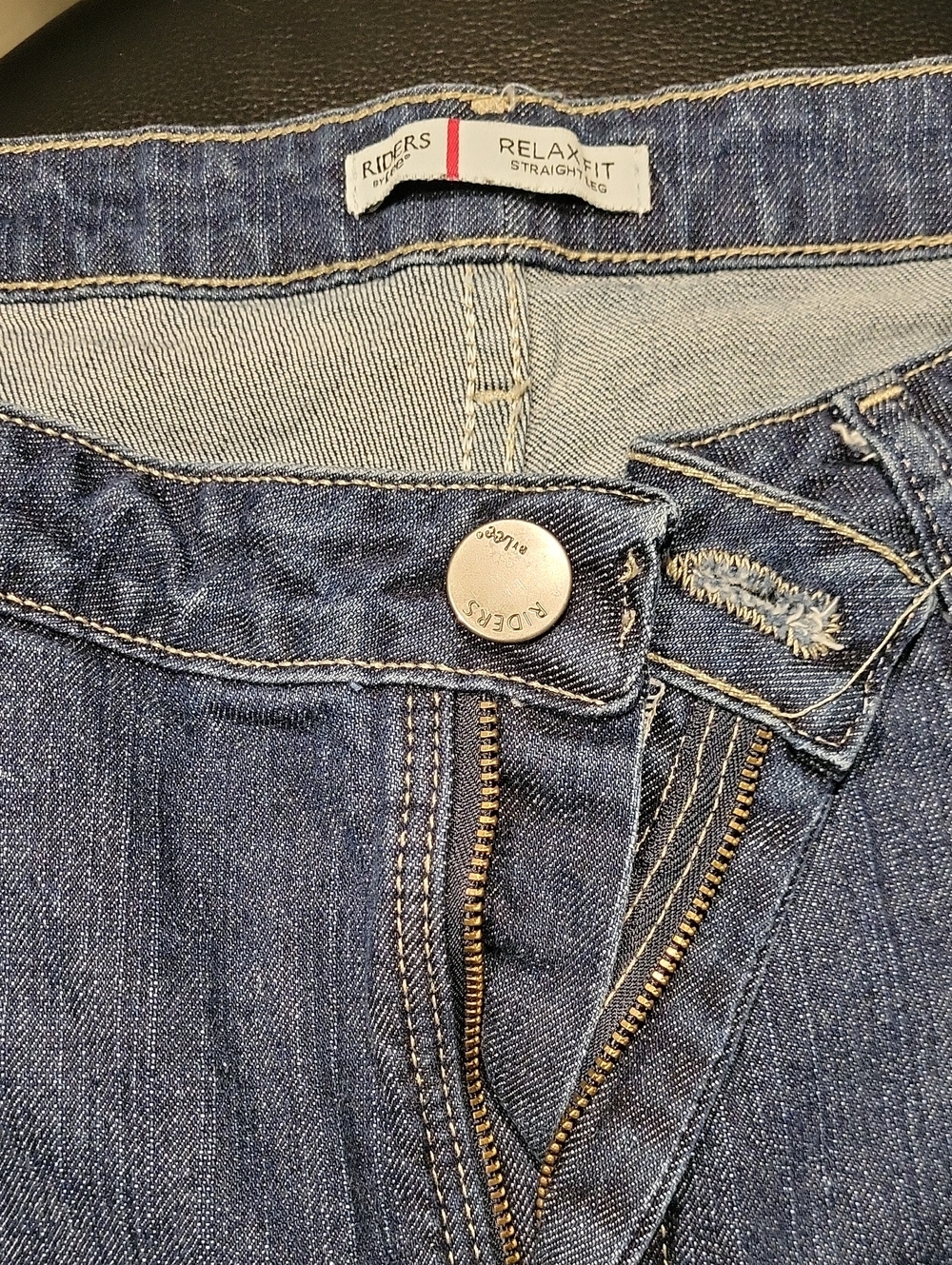 Riders by Lee Women's Straight Leg Jeans - Indigo Blue 16P